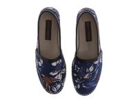 Fashionable Dolce & Gabbana Espadrille Loafers for Men - Espadrillas - Blue On Sale